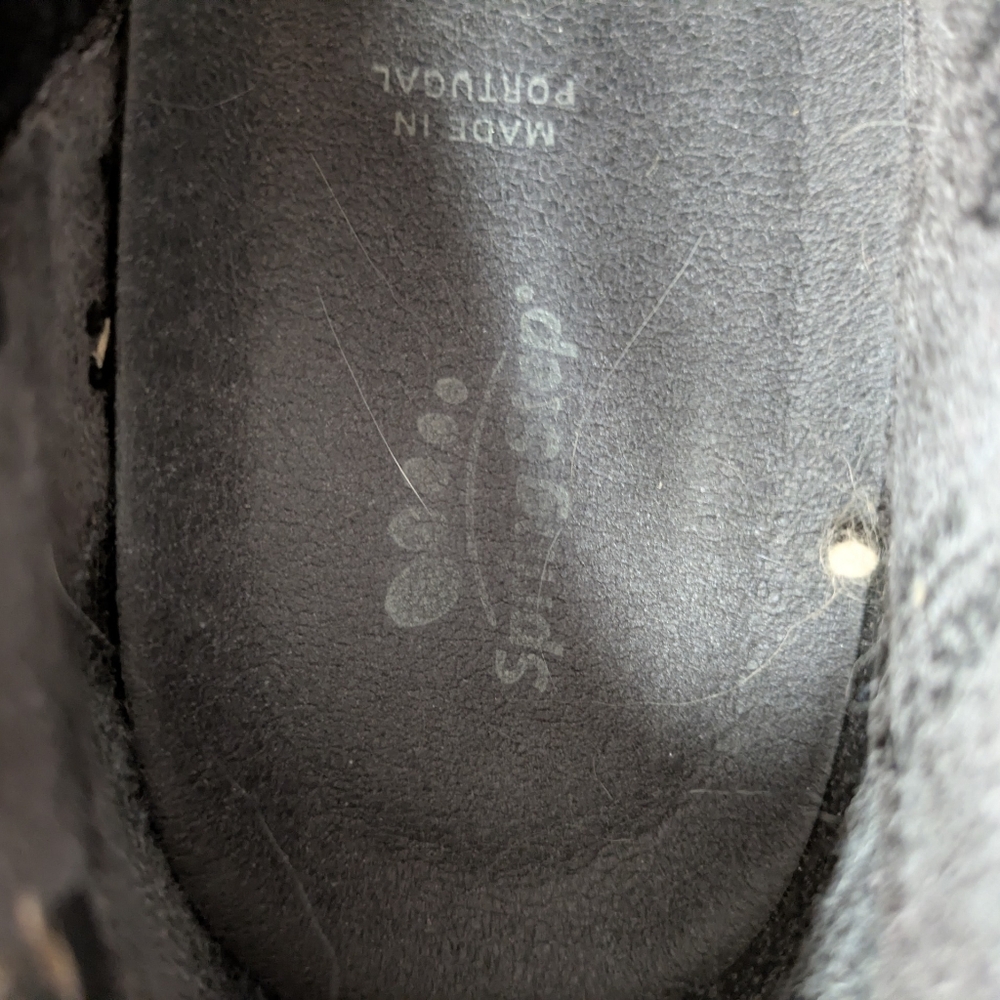 Black Leather Booties By Spring Step - Picture 5 of 7